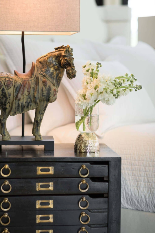 Dynasty Horse Table Lamp, Pair