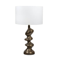 Blobby Brass Table Lamp | Bone & Brass
