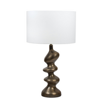 Blobby Brass Table Lamp