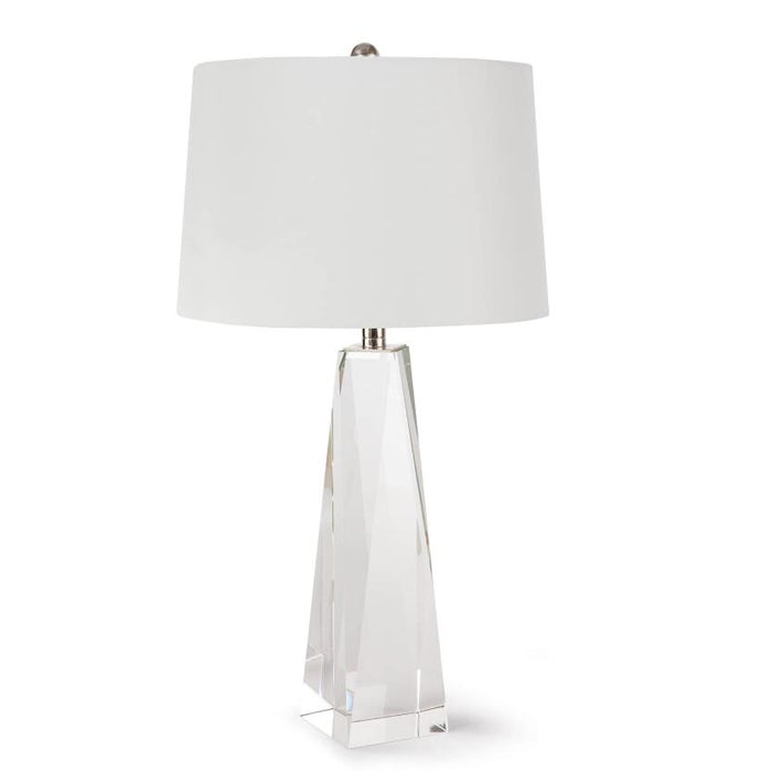 Angelica Small Crystal Table Lamp | Bone & Brass