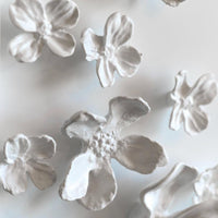 Dogwood Bouquet Artwork 2 - Artwork Color Detail | Bone & Brass