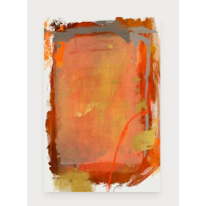 Persimmon Splash Artwork | Bone & Brass