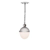 Otis Pendant Small - Polished Nickel | Bone & Brass