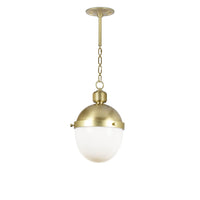 Otis Pendant Small - Natural Brass | Bone & Brass