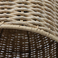 Campagna Wicker Pendant - Pendant Detail | Bone & Brass