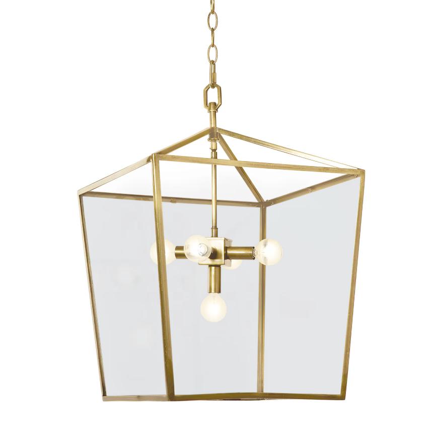 Camden Brass Pendant | Bone & Brass
