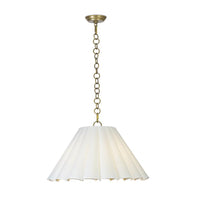 Allison Pendant Large - Polished Nickel | Bone & Brass