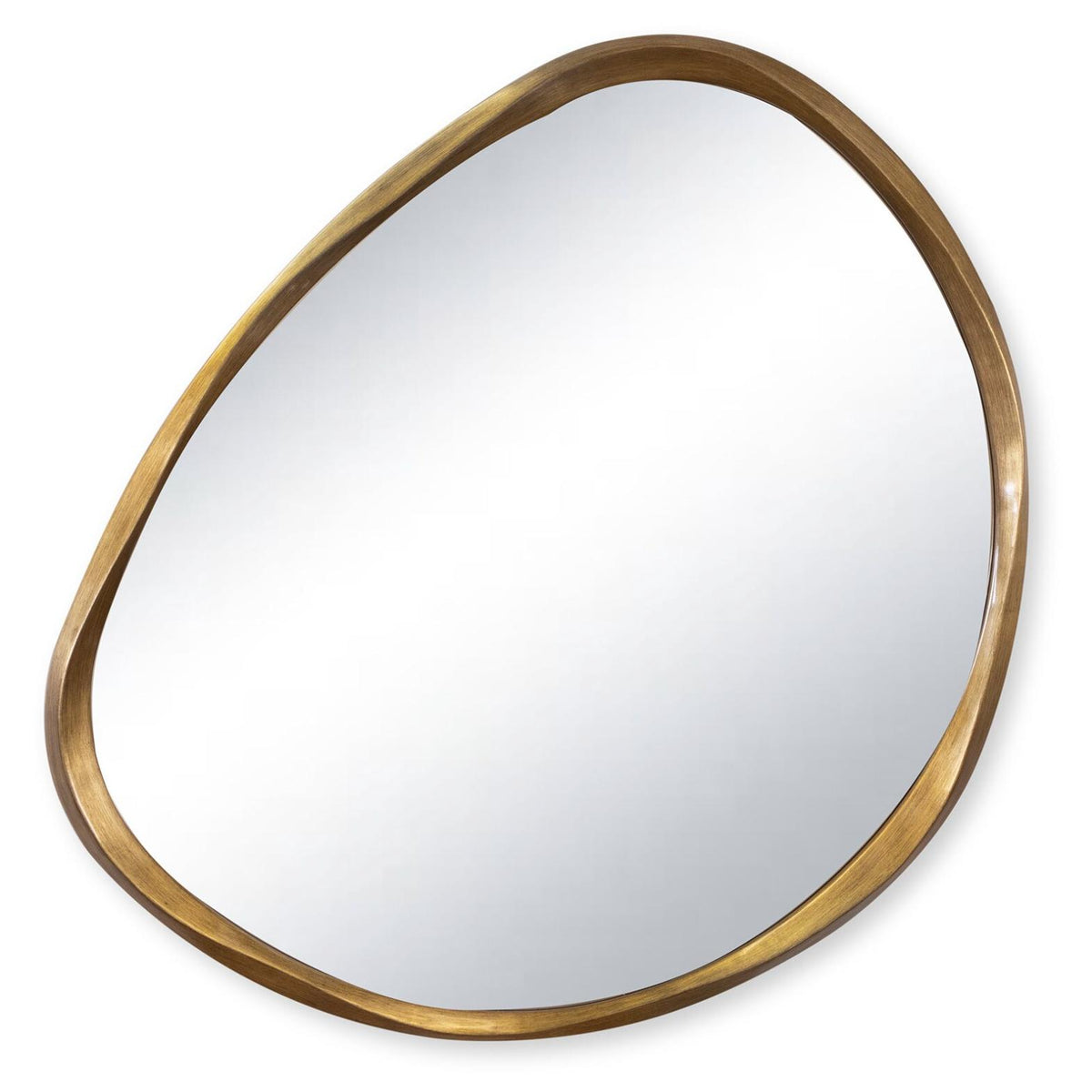 Monte Gold Leaf Mirror | Bone & Brass