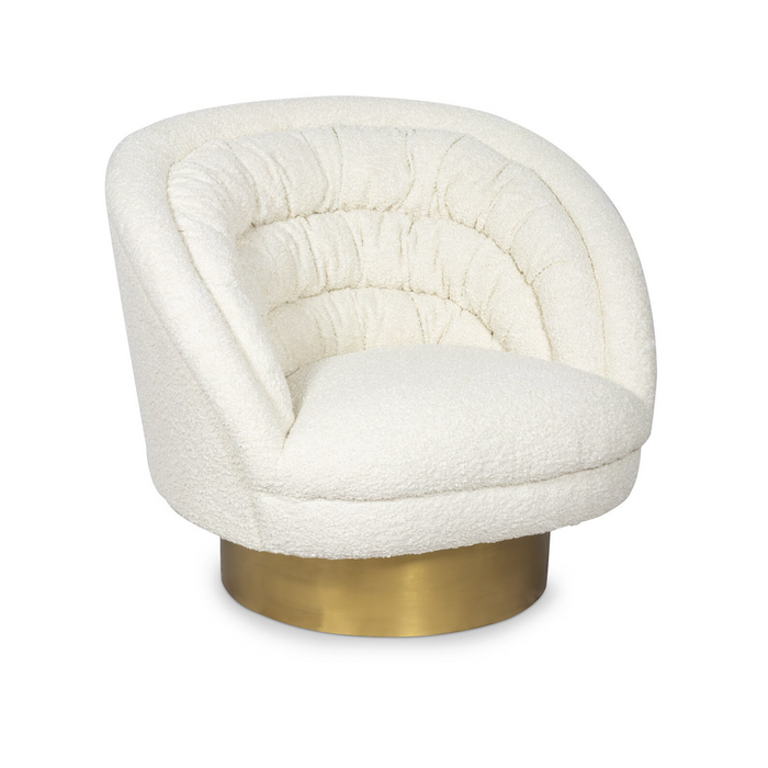 Gigi Ivory Boucle Chair