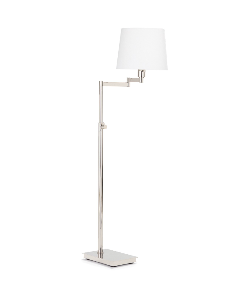 Virtue Polished Nickel Floor Lamp