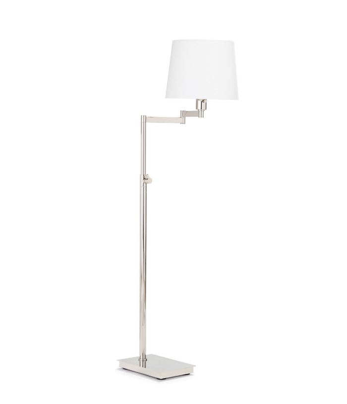 Virtue Polished Nickel Floor Lamp