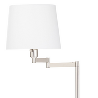 Virtue Polished Nickel Floor Lamp