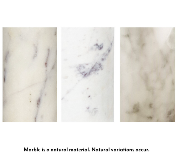 Vale Wood & Marble Square Coffee Table