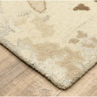 Anastasia Ivory & Grey Contemporary Rug - Rug Pattern Detail | Bone & Brass