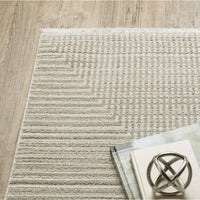 Bauer Beige & Ivory Casual Rug - Rug Detail | Bone & Brass