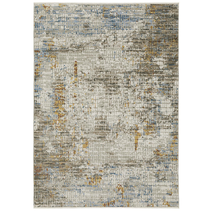 Bauer Beige Multi-Colored Casual Rug