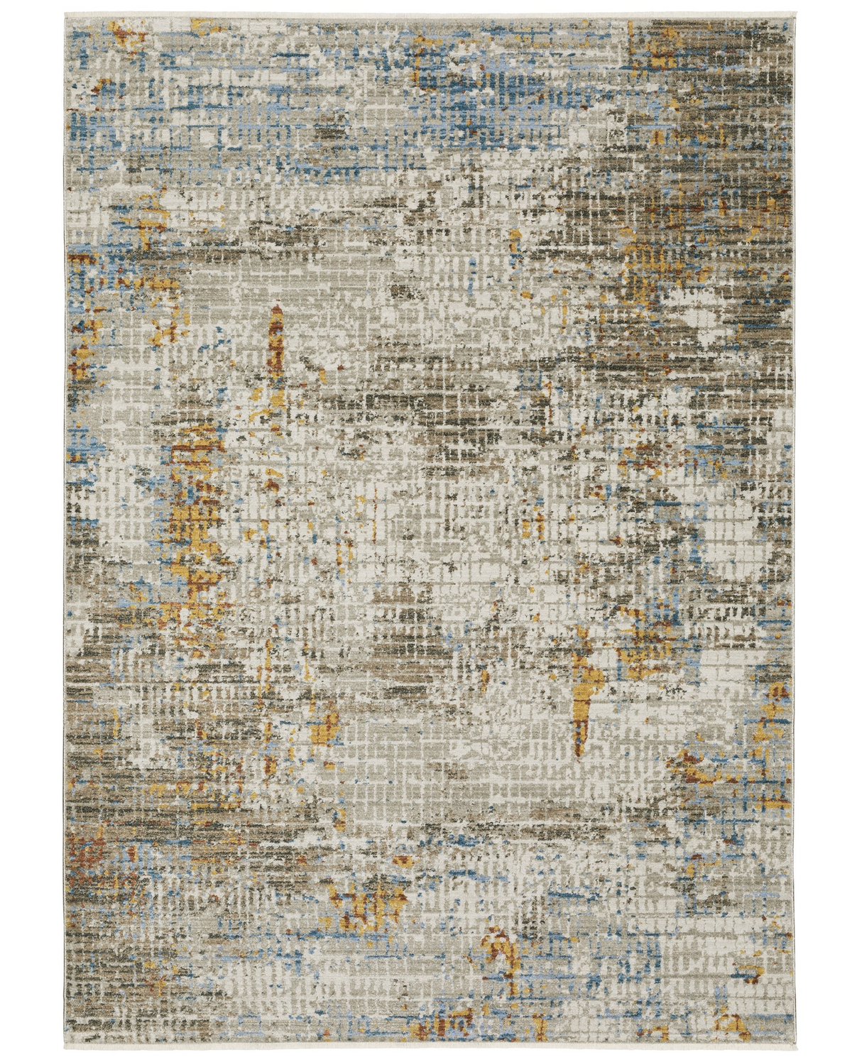 Bauer Beige Multi-Colored Casual Rug