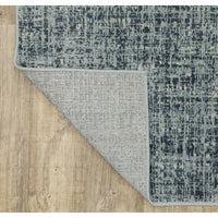 Branson Blue Abstract Rug - Rug Detail | Bone & Brass