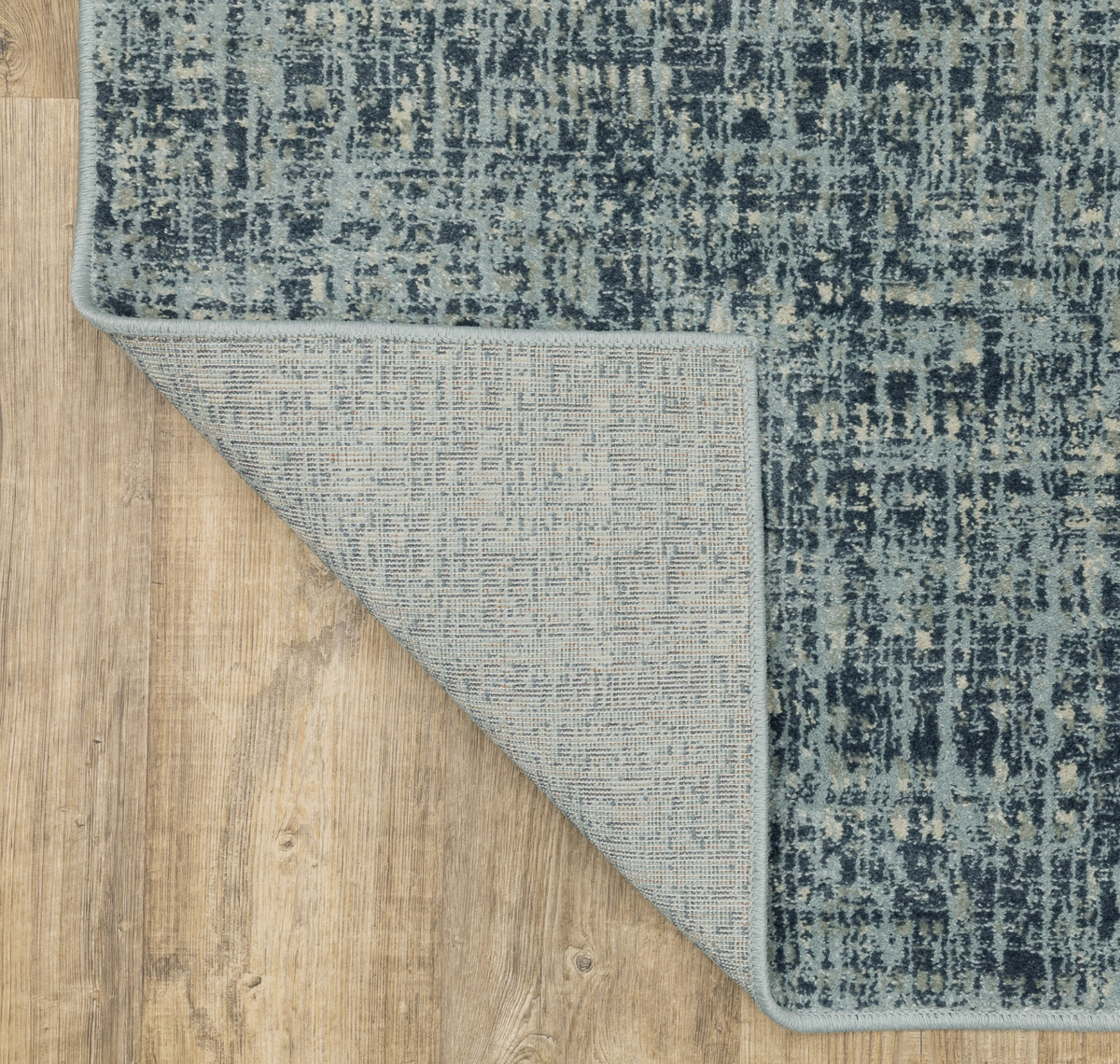 Branson Blue Abstract Rug