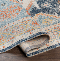 Huntington Beach Navy & Denim Rug