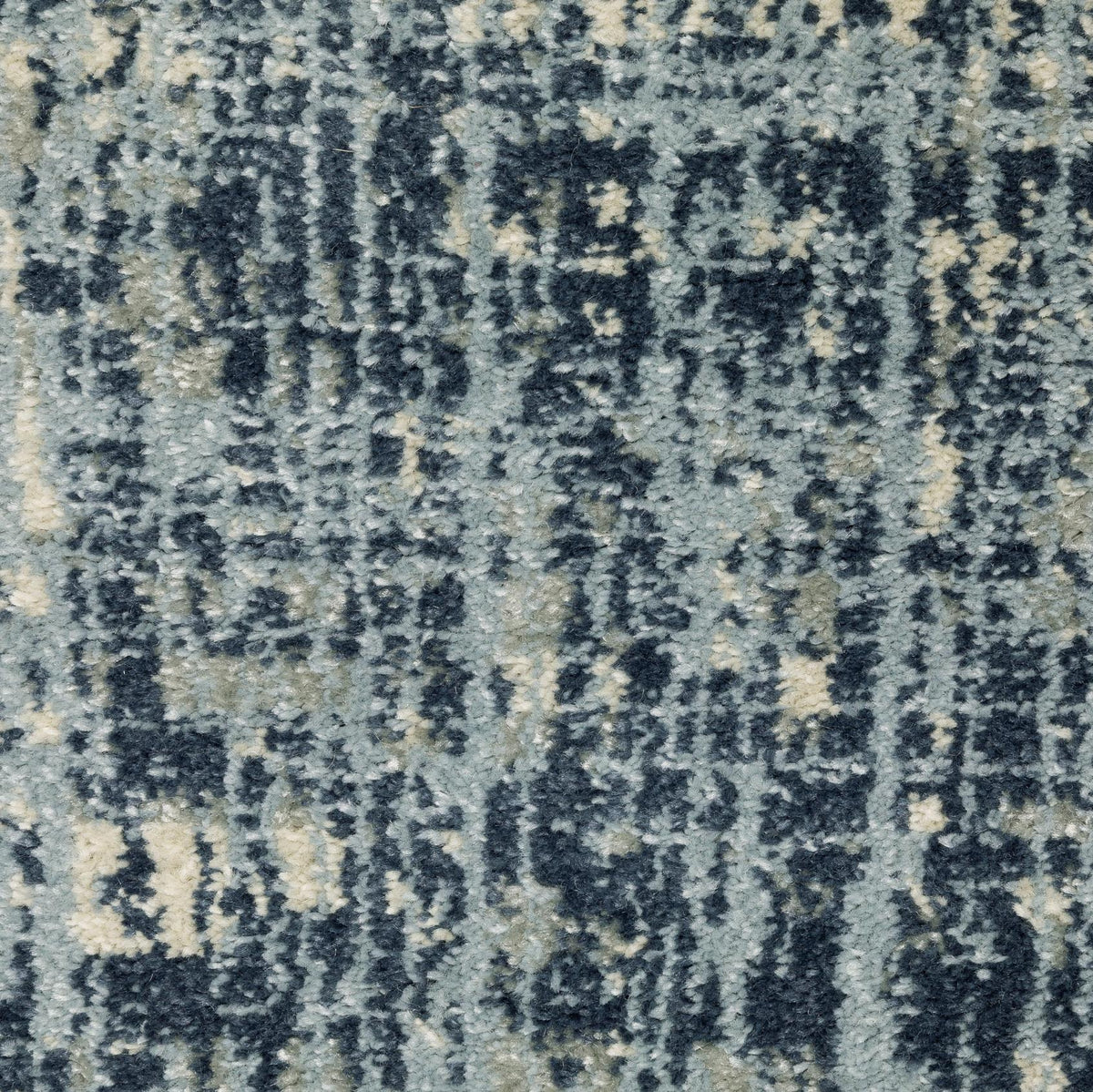 Branson Blue Abstract Rug - Rug Pattern Detail | Bone & Brass