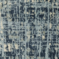 Branson Blue Abstract Rug - Rug Pattern Detail | Bone & Brass