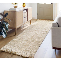 Chunky Naturals Cream Jute Rug - Rug Detail | Bone & Brass