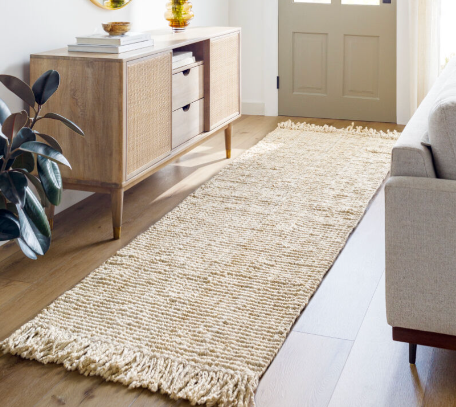 Chunky Naturals Cream Jute Rug