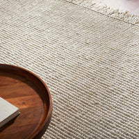 Chunky Naturals Cream Jute Rug - Rug Pattern Detail | Bone & Brass
