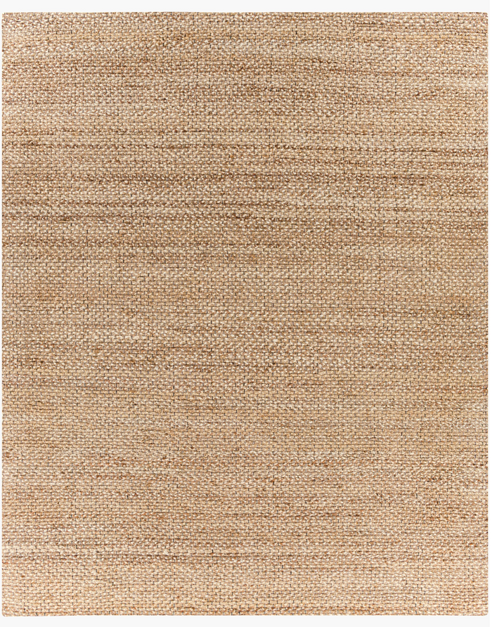 Curacao Taupe & Cream Jute Rug