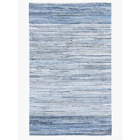 Denim Cotton Hand Woven Rug | Bone & Brass