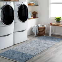 Denim Cotton Hand Woven Rug