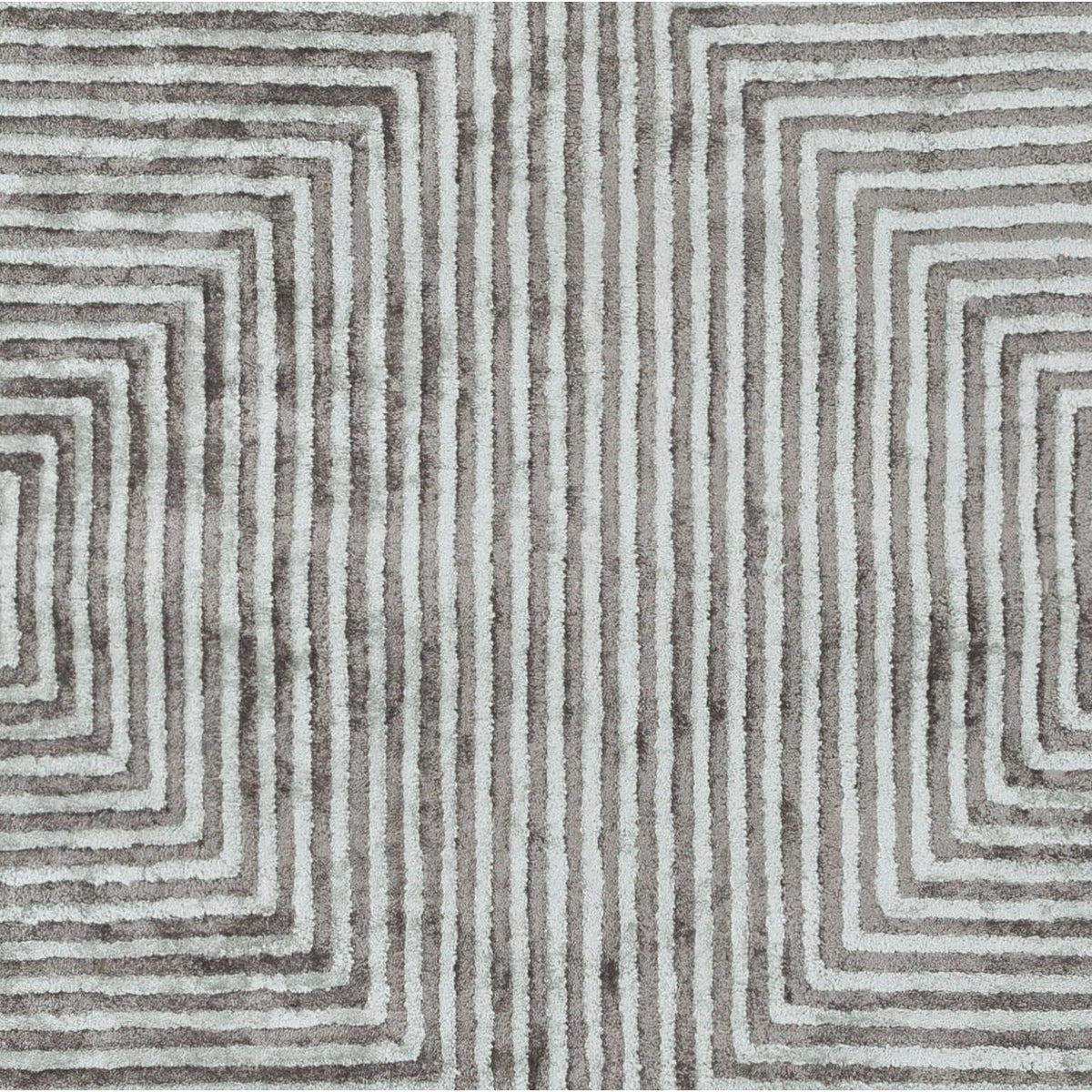 Charcoal Grey Striped Rug - Rug View | Bone & Brass