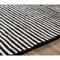 Quartz Black & White Hand Tufted Rug - Rug View | Bone & Brass