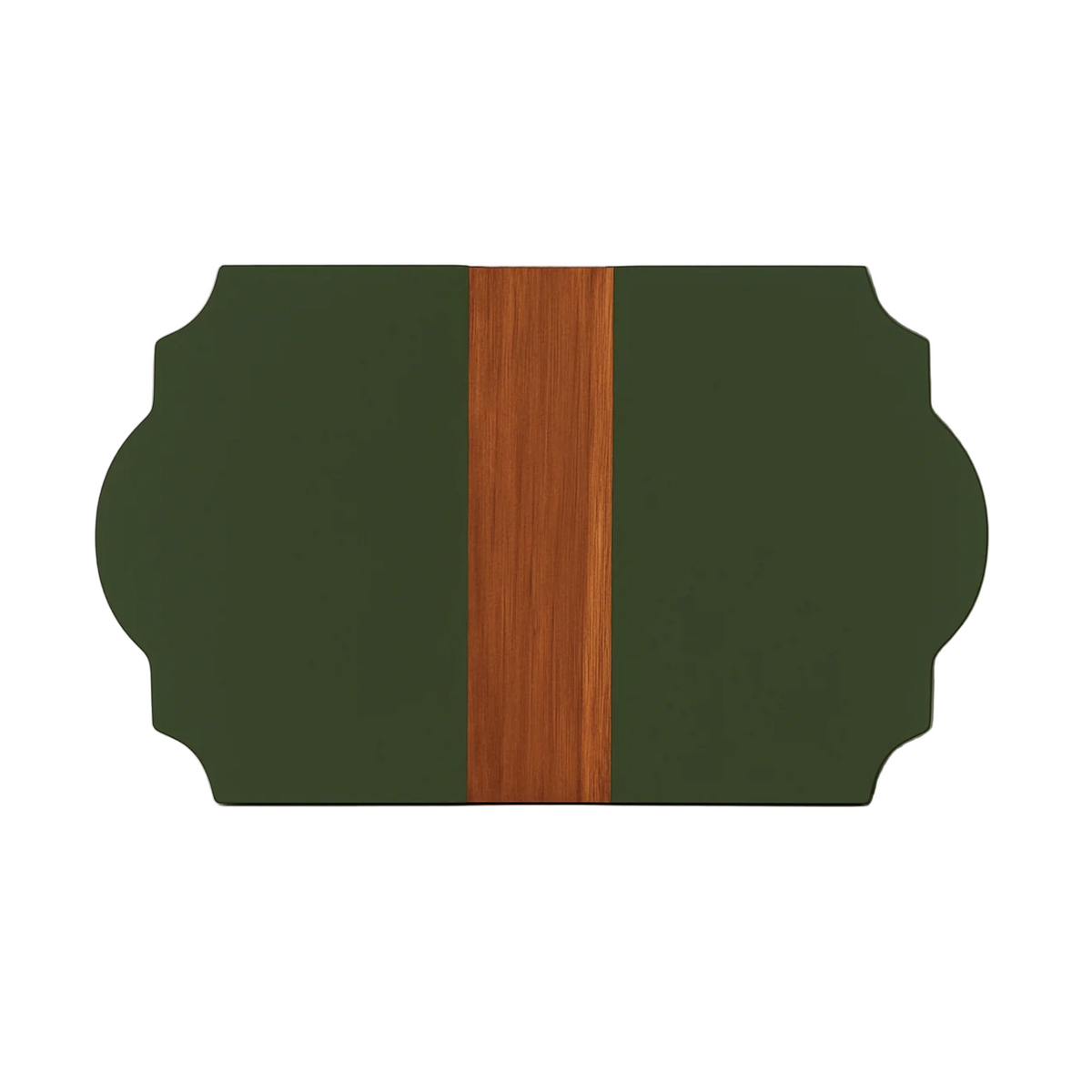 Spruce Green Wood Cheese Board Charger