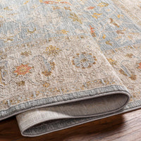 Avant Garde Blue & Light Beige Rug - Rug View | Bone & Brass