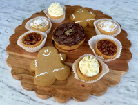 Scalloped Round Cutting Board Charger