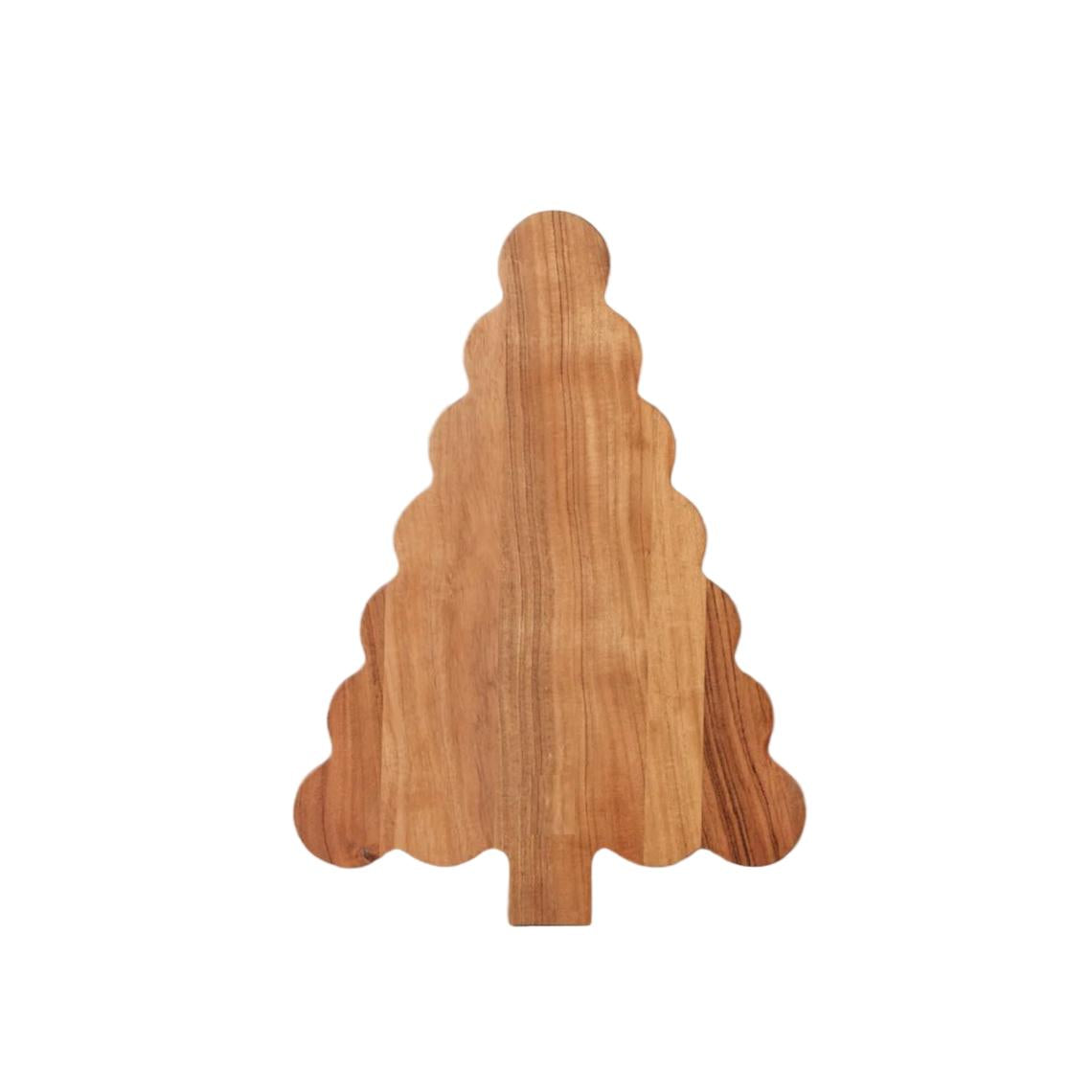 Scalloped Christmas Tree Cutting Board | Bone & Brass