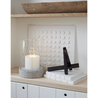 Intersecting Sculpture Blackened Zinc