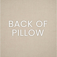 Talulah Decorative Throw Pillow - Pillow Fabric Detail | Bone & Brass