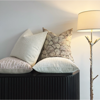 Ruoti Cream Decorative Throw Pillow