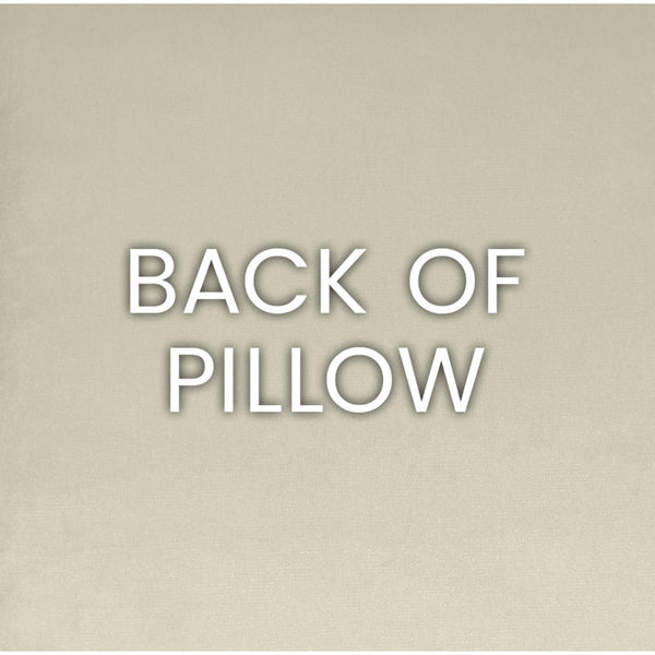 Close Quarters Spa Blue Decorative Throw Pillow - Pillow Detail | Bone & Brass
