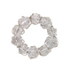 Crystal Bauble Napkin Ring | Gold or Silver, Set of 4