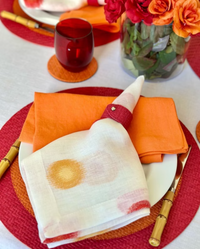 Halo Reversible Round Placemats, Set of 4