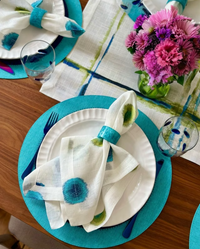 Halo Reversible Round Placemats, Set of 4