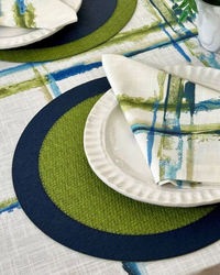 Halo Reversible Round Placemats, Set of 4