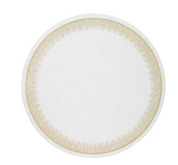 Flare Embroidered Round Placemats, Set of 4