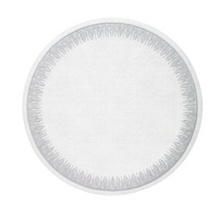 Flare Embroidered Round Placemats, Set of 4