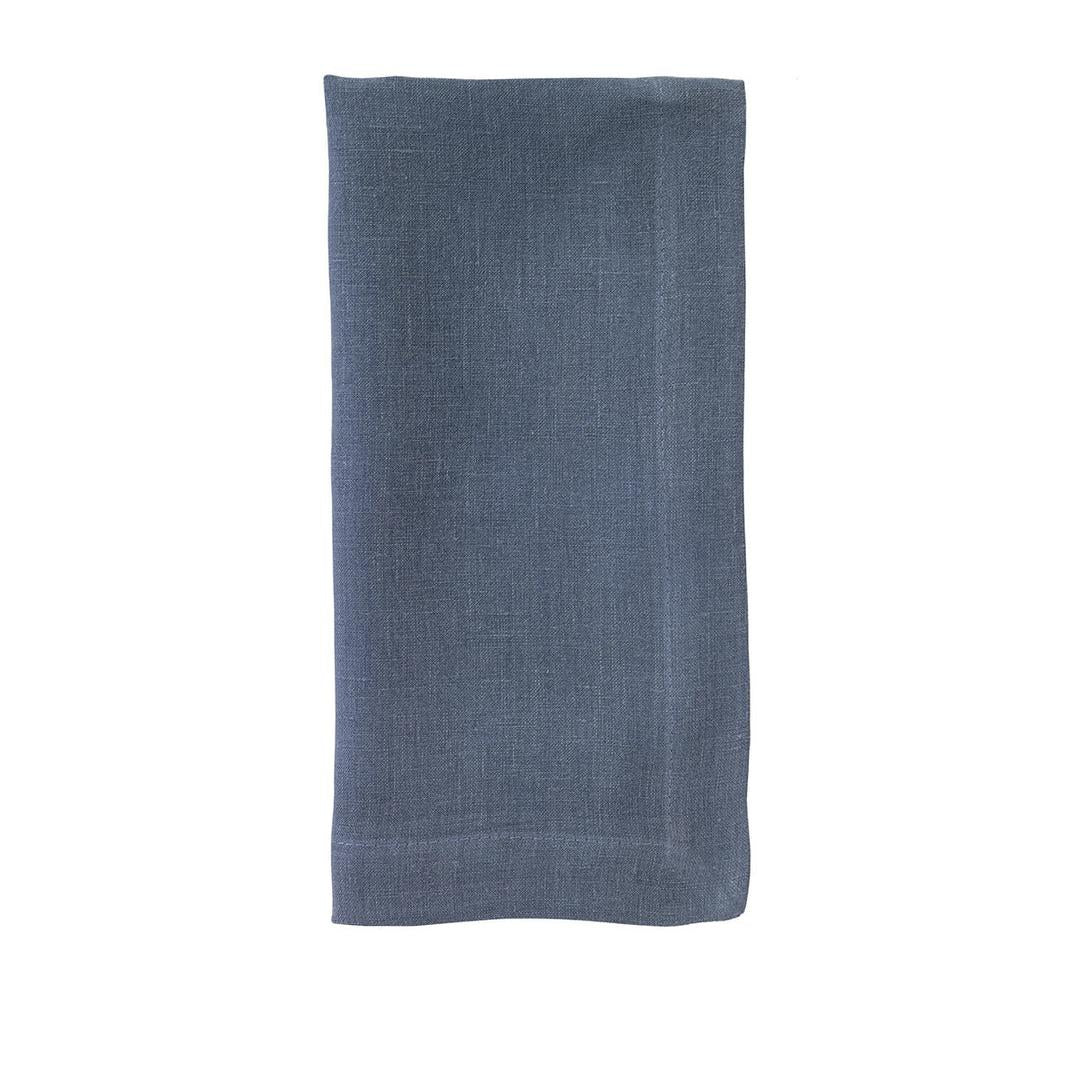 French Riviera Stonewashed Linen Napkins, Set 4
