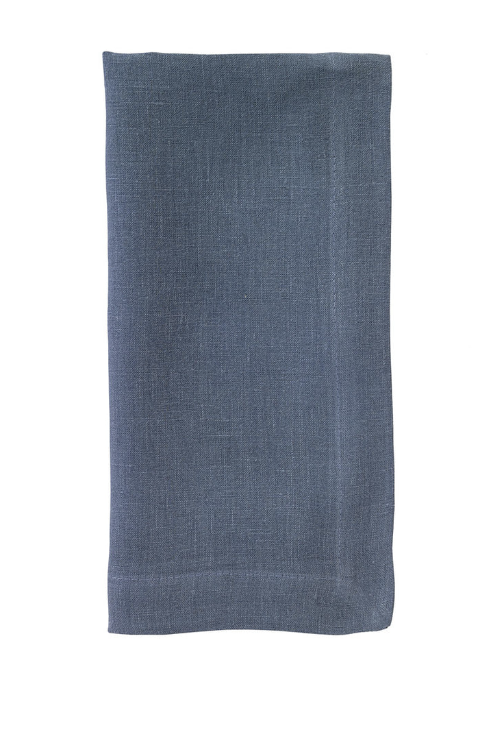 French Riviera Stonewashed Linen Napkins, Set of 4